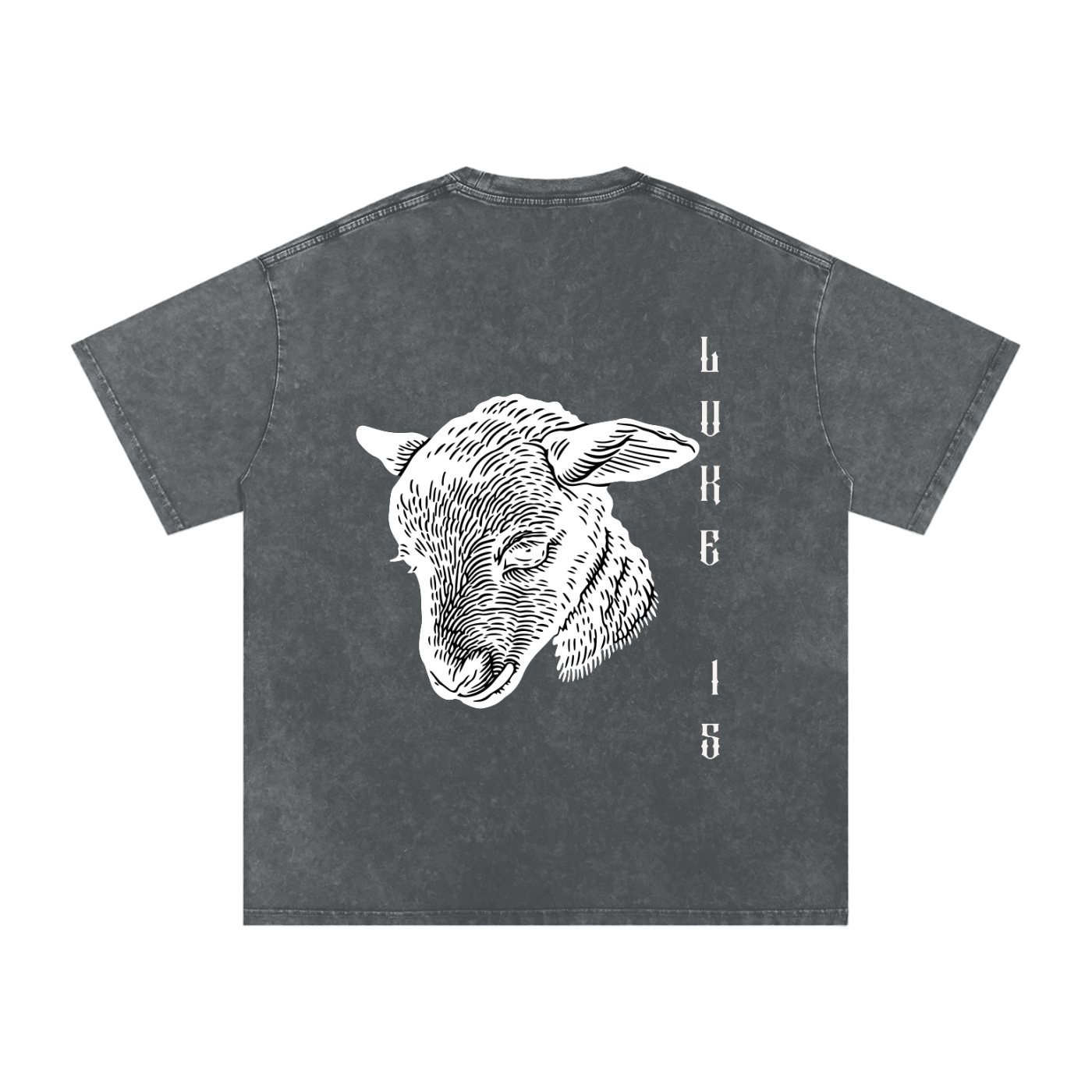 Luke 15 - Acid Wash Oversize T-Shirt