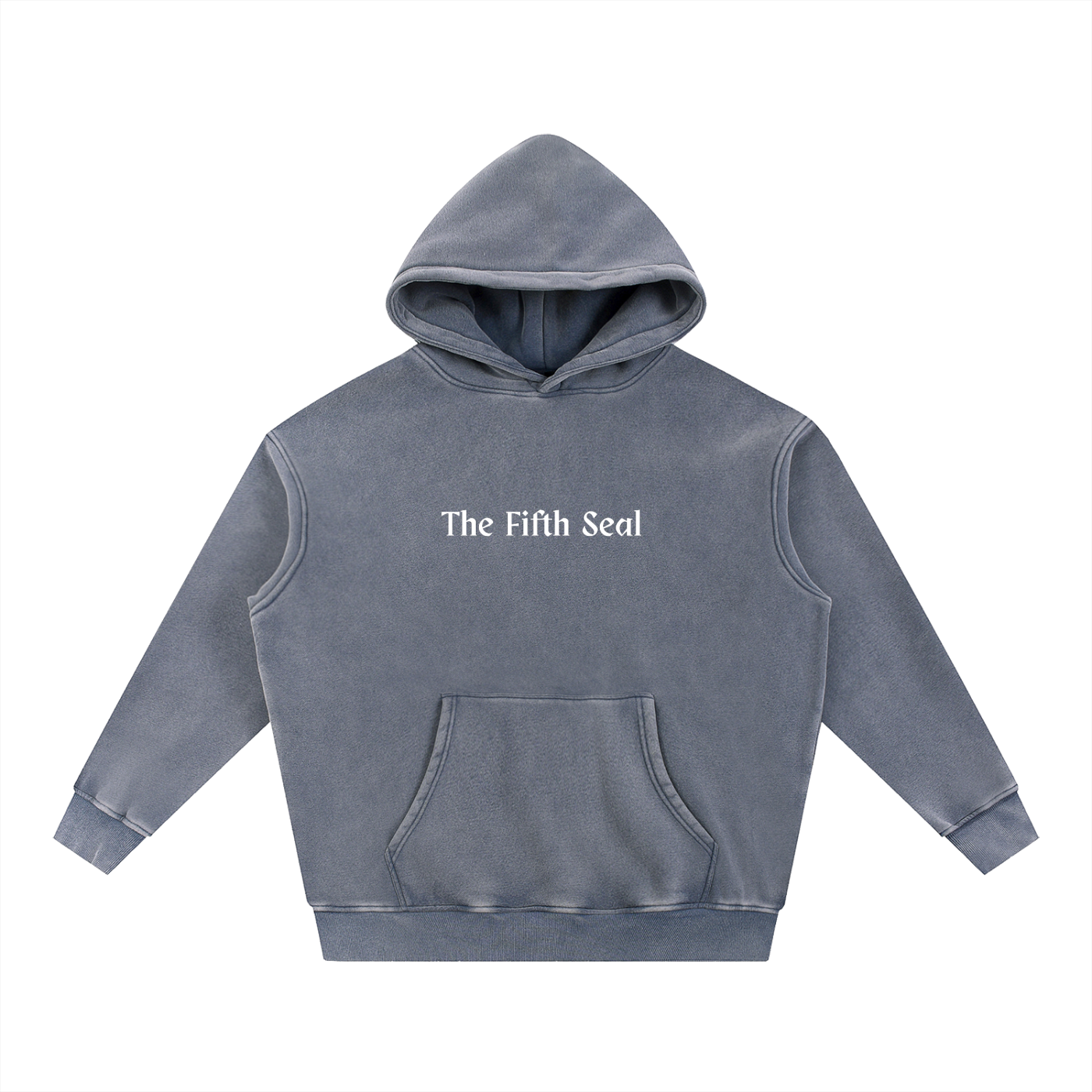 Psalm 51:10 - Snow Wash Fleece Oversize Hoodie
